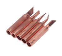 BTOSEP Jeu de Pointes à Souder 5 Pièces pour le Soudage avec des Têtes en | Conçu pour le soudage de précision, construction en cuivre durable, formes de tête multiples, léger et compact