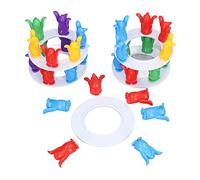 BTOSEP Jeu D'empilage de Blocs D'équilibrage, Exercice de Pingouins, Tour de Coordination œil-Main, Jeu D'empilage pour Enfants de 3 Ans et Plus