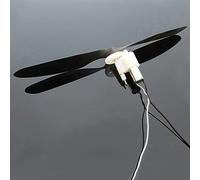BTOSEP Kit d'avion télécommandé avec moteur et hélice sans noyau - Engrenage à grande vitesse pour un apprentissage pratique, fabriqué en plastique ABS robuste (kit complet de pédaliers 720)
