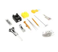 BTOSEP Kit de réparation de montre professionnel - Kit d'outils de remplacement de piles durables pour enlever les maillons et les boîtiers de montre - Avec sac de transport - Pour horlogers et