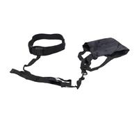 BTOSEP Kit d'entraînement de résistance pour parachute de natation, compact, léger, pour exercices de natation, adultes, 40 cm (noir)