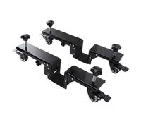 BTOSEP Kit d'installation de porte robuste en 2 pièces pour un roulement doux avec une grande capacité de charge, chariot de transport en planche d'acier pour un transport facile des portes