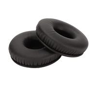 BTOSEP Lot de 2 coussinets de rechange pour améliorer la performance des basses pour les amateurs de musique - Mousse à mémoire de forme en cuir noir
