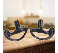 BTOSEP Lot de 2 embouts d'oreille en gel de silice doux et confortable pour kits audio Coil Tube Audio, embouts souples durables, adaptés aux deux oreilles (30 cm)