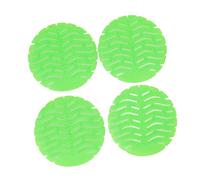 BTOSEP Lot de 4 désodorisants pour écran d'urinoir - Protection anti-éclaboussures durable - Réduit les odeurs - Pour bureau, restaurant, école - Caoutchouc souple