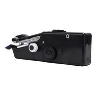 BTOSEP Machine à coudre électrique à main, compacte et portable pour les réparations en déplacement, matériau ABS durable, parfaite pour les vêtements et les rideaux (noir)