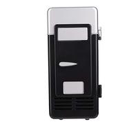 BTOSEP Mini chauffage et refroidissement de bureau USB, réfrigérateur portable à double usage, refroidisseur de boissons (noir)