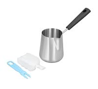 BTOSEP Mini Chauffe-Beurre en Acier Inoxydable, 350ml, avec Bec Verseur pour Faire Fondre Le café