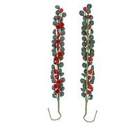 BTOSEP Mini Maison de Poupée Décorative avec Ficelle de Roses Suspendue | Résine de haute qualité, idéale pour l\'échelle 1:12, ajoute un décor de rêve, facile à utiliser