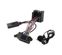 BTOSEP Module Adaptateur AUX avec Microphone pour la Mise à Niveau du Son | Diffusion de musique Bluetooth 5.0, micro externe pour les appels, compatible avec Z4 E85