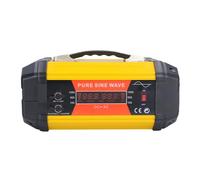 BTOSEP Onduleur de voiture à onde sinusoïdale pure 800 W avec écran LCD pour voitures et bateaux, double USB et ports de charge rapide, matériau ABS durable