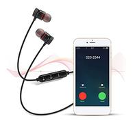 BTOSEP Oreillette Bluetooth Sport Intra Auriculaire Confortable Suppression du Bruit 4 Heures de Temps de conversation pour Mode de vie Actif Disponible en Noir/Rouge