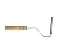 BTOSEP Outils Durables du Rouleau 12x100mm de Stratification de Fibre de | Alliage d\'aluminium, manche en bois, conception ergonomique, amélioration de l\'efficacité, application en fibre de verre