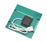 BTOSEP Panneau solaire portable 2 W 6 V Sortie USB efficace pour camping Monocristallin Silicone économie d'énergie 115 x 115 mm