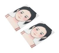 BTOSEP Planche d'apprentissage réutilisable pour le maquillage, designs étonnants pour modèles d'enfants, modèle de maquillage en plastique