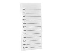 BTOSEP Plaque support d'extension de cils en acrylique pour greffer facilement à la maison, outil de maquillage durable pour un usage personnel et professionnel