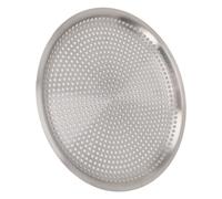 BTOSEP Plateau de Service en Acier Inoxydable 304, Assiette à Dîner Multifonctionnelle, Facile à Longue Durée de Vie, pour un Usage Quotidien (Plaque multi-trous)