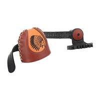 BTOSEP Porte-flèches robuste pour 4 flèches avec système de fermeture rapide pour la chasse pour arcs de chasse américains Marron