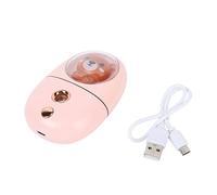 BTOSEP Pulvérisateur de Brume Faciale en Forme D'animal Mignon, Mini Humidificateur Rechargeable par USB pour les Yeux et le Visage, pour Voyager, 35ml, 500mah (Rose)