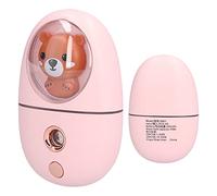 BTOSEP Pulvérisateur de é portable hydratant pour le visage pour la maison avec nano-niveau d'hydratation, couleur rose, léger pour une utilisation toute la journée