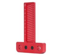 BTOSEP Règle carrée en T pour le travail du bois avec haute précision et excellent matériau en alliage d'aluminium pour le marquage dans la menuiserie 100 mm