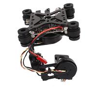 BTOSEP Stabilisateur de caméra sans balais à 3 axes, alliage d'aluminium CNC léger pour des enregistrements FPV stables, noir