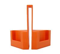 BTOSEP Support de caméra en filet de tennis - Support de téléphone portable pour enregistrer les compétences et les moments de jeu - ABS robuste - Orange