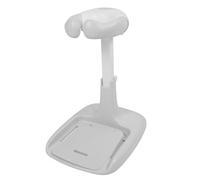 BTOSEP Support de douche bébé réglable en hauteur pour nourrissons et tout-petits, support de bain antidérapant, facile à utiliser, 40 x 50 x 60 cm (gris blanc)