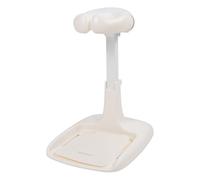 BTOSEP Support de douche bébé réglable en hauteur pour nourrissons et tout-petits, support de bain antidérapant, facile à utiliser, 40 x 50 x 60 cm (kaki)