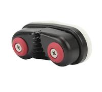 BTOSEP Taquet de Palourde de Bateau en Alliage D'aluminium, Câble évasé, Taquet de Came à Entrée Rapide, Pince de Corde Marine Noire pour la Voile