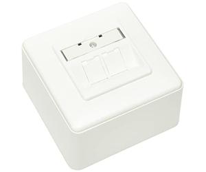 BTR 130B11D30002-E données prise C6 A Modul 2 Port 180 ° pour interrupteur Blanc pur