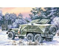 BTR-152K, Armoured Personnel Transporteur 1:72 Plastique Model Kit Icm