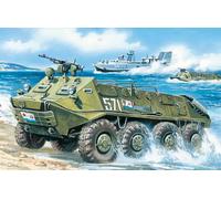 Btr-60p, Armoured Personnel Transporteur 1:72 Plastique Model Kit Icm