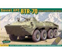 Btr-70 Soviet Armored Personnel Carrier, - 1:72e -