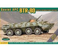 Btr-80 Soviet Armored Personnel Carrier, Early Prod.- 1:72e - Ace G