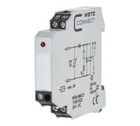 Metz Connect Bloc de couplage 11061525 — 24 V/DC (max), 1 inverseur, 1 pièce