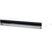 BTR E-DAT Boîtier AP pour panneaux de brassage 48,30cm (19") CP2 2HE blanc pur (130862-2H20E)