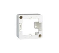 BTR Netcom Aufputzrahmen Metz Connect Perl-blanc