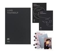 BTS - 3rd Full Album [LOVE YOURSELF 轉 'Tear'] (O Ver.) Photobook + CD + Mini Book + Photocard + Standing Photo + 2 Pin Button Badges