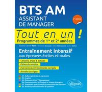 BTS AM (Assistant de manager) - 2e édition - B&eacute;n&eacute;dicte Bousquet - Ellipses - broché - Scolaire / Universitaire