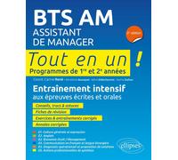 BTS AM (Assistant de manager) - B&eacute;n&eacute;dicte Bousquet - Ellipses - broché - Scolaire / Universitaire