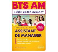 BTS Assistant de Manager - Carole Arthur - Ellipses - broché - Scolaire / Universitaire
