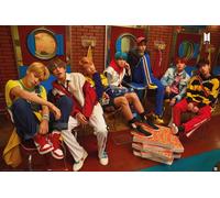 BTS - Bangtan Boys - Pizza - Poster - Taille 91,5x61 cm