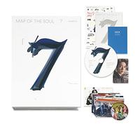 BTS - BTS Album - MAP OF SOUL : 7 [ 2 ver. ] Package + Photo Book + Lyric Book + CD + Mini Book + Photo Card + PostCard + Sticker + Coloring Paper