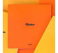 BTS [ BUTTER ] Album [ PEACHES ] VER. CD+1ea FOLDED POSTER+Photo Book+2 Lyrics Card+Instant Photo Card+Photo Stand+Folded Message Card+Graphic Sticker+Photo Card+1p WEVERSE SHOP GIFT