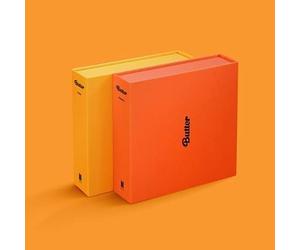 BTS Butter Single Album Peaches Version CD+1p Poster+PhotoBook+2p Lyrics Card+1p Instant PhotoCard+1p PhotoStand+1p Folded Message Card+1p Graphic Sticker+1p PhotoCard+Message PhotoCard SET+Tracking