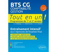 BTS CG - 2e édition Entraînement intensif, 2ème édition - Nadia Bellanger - Ellipses - broché - Scolaire / Universitaire