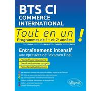 Bts Ci Commerce International - Programmes De 1re Et 2e Années