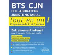 BTS CJN Collaborateur juriste notarial - Christel Morel-Journel - Ellipses - broché - Scolaire / Universitaire