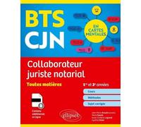 Bts Cjn En Cartes Mentales - Collaborateur Juriste Notarial